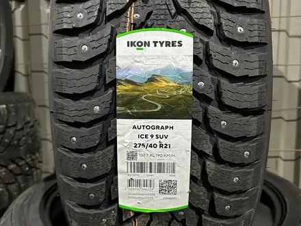 Ikon Tyres Ice 9 suv — 275/40/21-315/35/21 за 1 100 000 тг. в Астана – фото 2