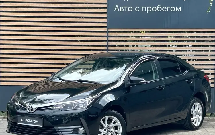 Toyota Corolla Comfort CVT 2018 года за 6 990 000 тг. в Алматы