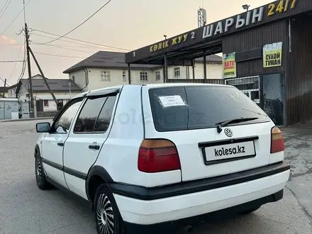 Volkswagen Golf 1992 года за 1 100 000 тг. в Алматы – фото 5