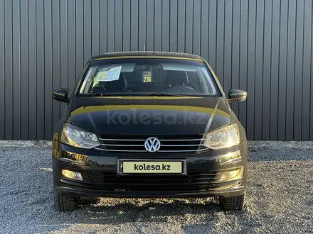 Volkswagen Polo 2018 года за 6 290 000 тг. в Актобе – фото 2