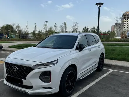 Hyundai Santa Fe 2019 года за 12 900 000 тг. в Шымкент – фото 2