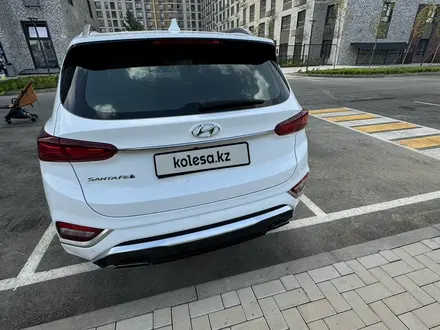 Hyundai Santa Fe 2019 года за 12 900 000 тг. в Шымкент – фото 3