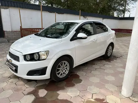 Chevrolet Aveo 2013 года за 3 500 000 тг. в Шымкент – фото 3