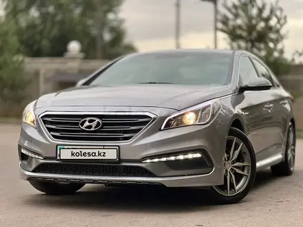 Hyundai Sonata 2016 года за 9 200 000 тг. в Алматы – фото 4