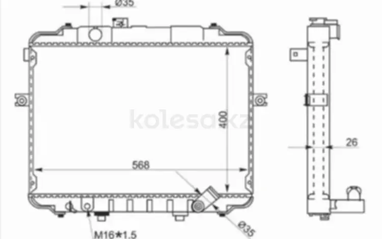 Радиаторfor52 450 тг. в Алматы