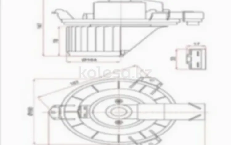 Мотор печки, моторчик печки за 11 300 тг. в Алматы