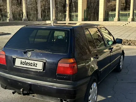 Volkswagen Golf 1993 года за 1 350 000 тг. в Тараз – фото 6