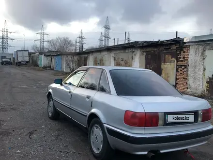 Audi 80 1995 года за 1 930 000 тг. в Караганда – фото 2