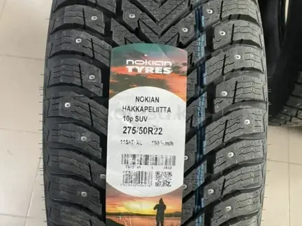 Nokian Tyres Hakkapeliitta 10p SUV 275/50 R22 за 550 000 тг. в Атырау – фото 3