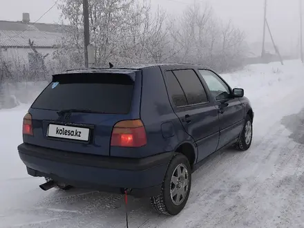 Volkswagen Golf 1993 года за 1 150 000 тг. в Караганда – фото 4