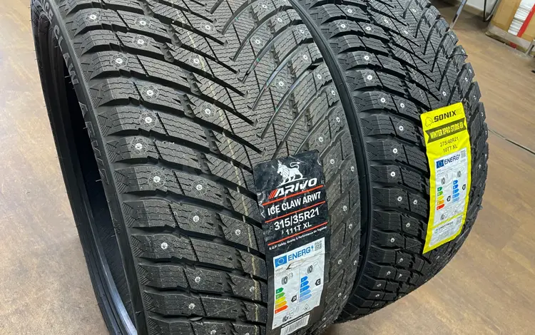 315/35r21 Arivo Ice Claw ARW7 и 275/40r21 Sonix Winter Xpro 69үшін368 000 тг. в Астана