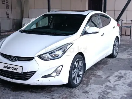 Hyundai Elantra 2014 года за 6 800 000 тг. в Алматы – фото 2