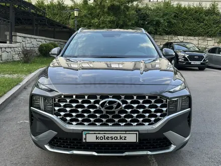 Hyundai Santa Fe 2022 года за 16 500 000 тг. в Алматы – фото 2