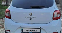 Renault Sandero 2020 года за 7 000 000 тг. в Тараз – фото 5