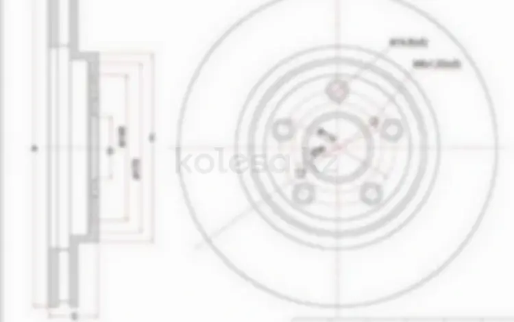 Диск тормозной передний за 14 450 тг. в Астана