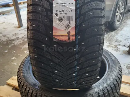 275/40 — 315/35 R22 Nokian Hakkapeliitta 10 SUV (Финляндия, 2024 год!) за 440 000 тг. в Алматы – фото 2