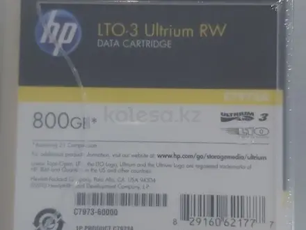 LTO3 Ultrium RW Data Tape Cartridge за 10 000 тг. в Алматы