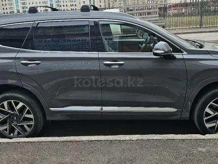 Hyundai Santa Fe 2021 года за 16 000 000 тг. в Астана – фото 5