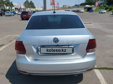 Volkswagen Polo 2019 года за 7 900 000 тг. в Алматы – фото 2