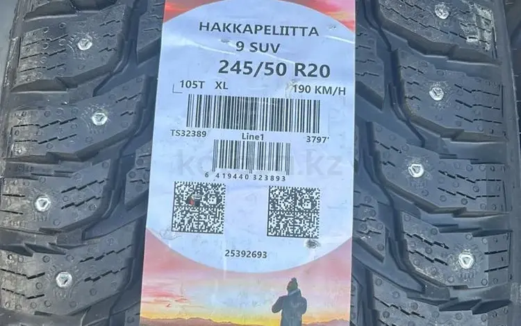 245 50 R20 Nokian Hakkapelitta 9 SUVfor1 100 000 тг. в Алматы