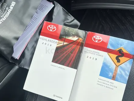 Toyota Highlander 2019 года за 18 800 000 тг. в Шымкент – фото 21