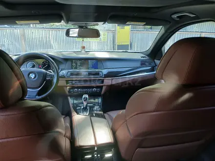 BMW 535 2012 года за 11 000 000 тг. в Алматы – фото 16