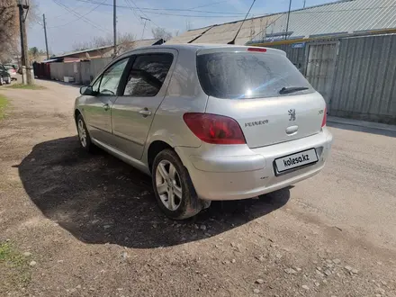 Peugeot 307 2005 года за 1 400 000 тг. в Алматы – фото 7