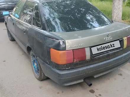 Audi 80 1990 года за 500 000 тг. в Караганда – фото 3