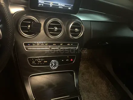 Mercedes-Benz C 180 2017 года за 13 500 000 тг. в Астана – фото 13