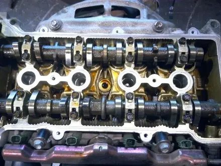 Toyota Avensis 1ZZ 1.8 литра двигатель из Японии ZZ мотор за 55 000 тг. в Астана – фото 2