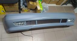 Бампер передний Mercedes Benz W202 AMG C36 в сборе с туманками за 68 000 тг. в Астана – фото 5