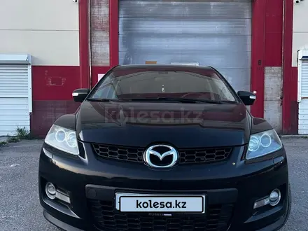 Mazda CX-7 2008 года за 2 490 000 тг. в Алматы – фото 9