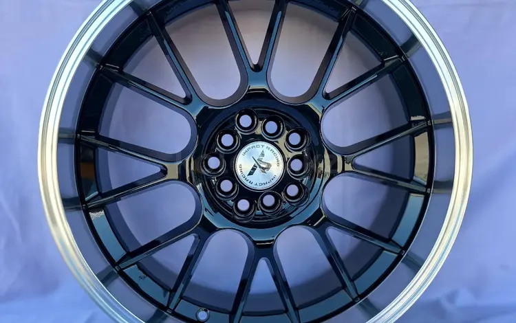 R18 8J 5x100 ET38 73, 1 Gloss Black Machined Lip за 340 000 тг. в Алматы