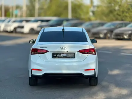 Hyundai Accent 2018 года за 5 790 000 тг. в Тараз – фото 6