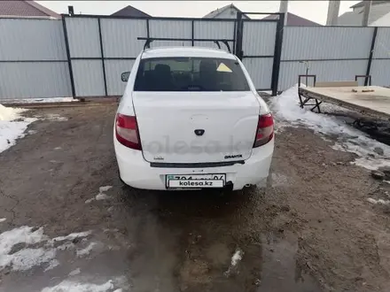 ВАЗ (Lada) Granta 2190 2013 года за 2 700 000 тг. в Атырау – фото 3