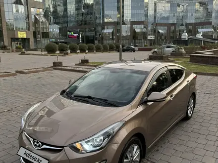 Hyundai Elantra 2014 года за 6 800 000 тг. в Алматы – фото 9