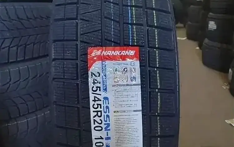 Зимние нешипованные шины Nankang 245/45 R19 за 50 000 тг. в Костанай