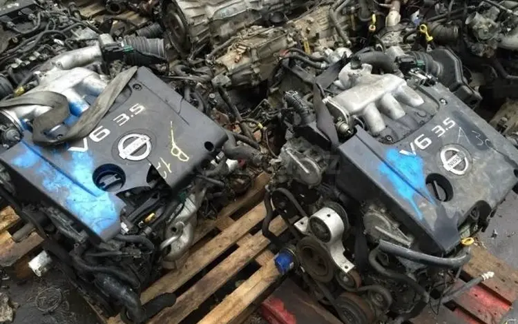 Контрактный двигатель Nissan VQ35DE (Привозной из Японии) за 420 000 тг. в Алматы