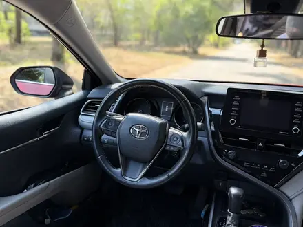 Toyota Camry 2022 года за 12 500 000 тг. в Талгар – фото 8