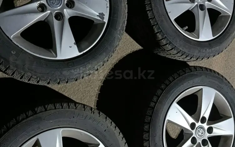 Диска + резина зима состояние отличное за 210 000 тг. в Алматы