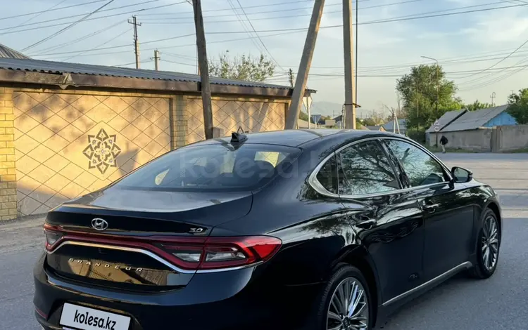 Hyundai Grandeur 2017 года за 11 200 000 тг. в Шымкент