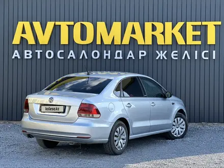 Volkswagen Polo 2017 года за 5 100 000 тг. в Актобе – фото 3