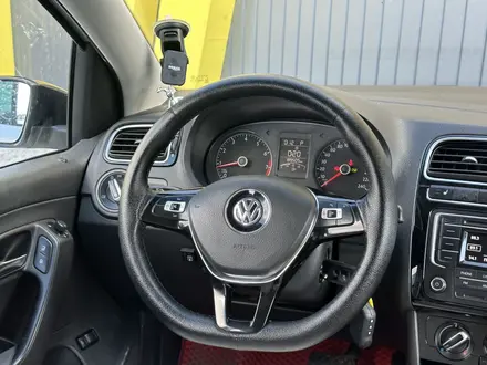 Volkswagen Polo 2017 года за 5 100 000 тг. в Актобе – фото 8