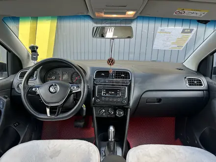 Volkswagen Polo 2017 года за 5 100 000 тг. в Актобе – фото 9