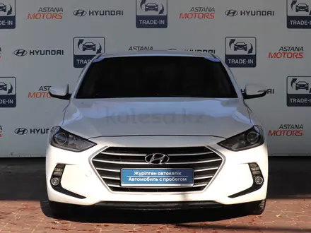 Hyundai Elantra 2017 года за 7 800 000 тг. в Алматы – фото 2