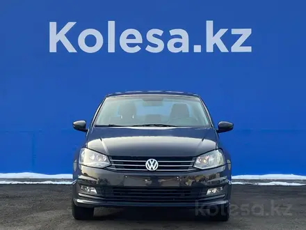 Volkswagen Polo 2018 года за 6 420 000 тг. в Алматы – фото 2