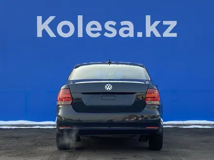 Volkswagen Polo 2018 года за 6 420 000 тг. в Алматы – фото 4