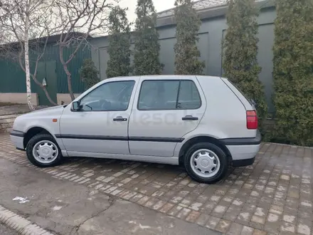 Volkswagen Golf 1994 года за 2 350 000 тг. в Тараз – фото 24