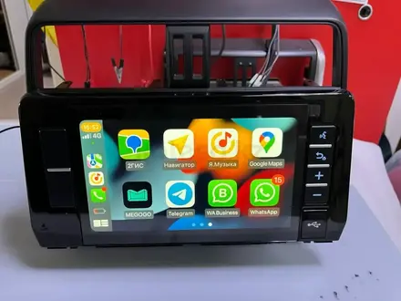 Проигрыватель магнитола Toyota Prado 150 оригинал Car Play Android Auto за 240 000 тг. в Астана – фото 3