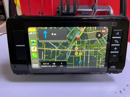 Проигрыватель магнитола Toyota Prado 150 оригинал Car Play Android Auto за 240 000 тг. в Астана – фото 7